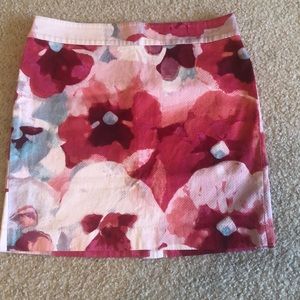 Loft Watercolor Skirt